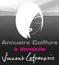 Mise en lligne officielle de l'annuaire dédié à la coiffure à domicile Vincent LEFRANCOIS